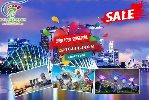 SALE SỐC DU LỊCH SINGAPORE – QUỐC ĐẢO SƯ TỬ 2018 