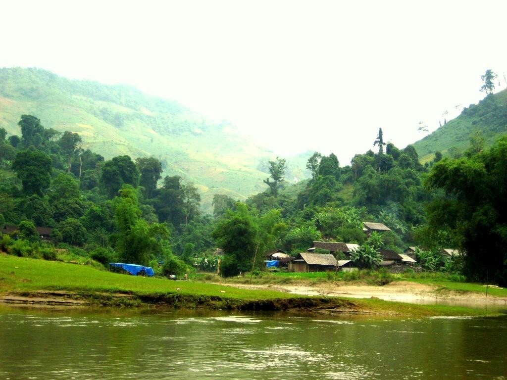 Ngã ba Hạc  thiên nhiên hữu tình